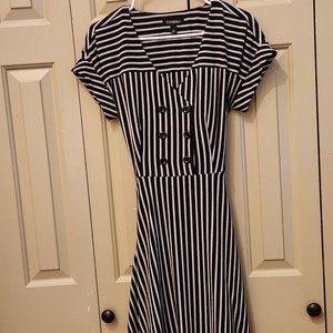 Roz and Ali stripped dress.